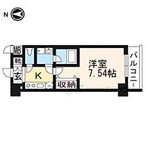 ＣＲＥＡ二条城北 301 ｜ 京都府京都市上京区大宮通椹木町下る一町目（賃貸マンション1K・3階・24.84㎡） その1