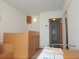 京都市営烏丸線 北大路駅 バス17分 神光院前下車 徒歩6分の賃貸アパート 1階1Kのリビング/ダイニング