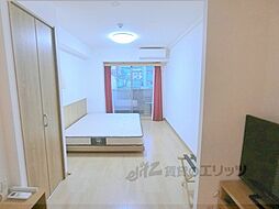 朱雀館 404 4階1Kのリビング/ダイニング