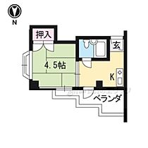 京都府京都市上京区下横町（賃貸マンション1R・4階・15.00㎡） その2