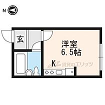 京都府京都市右京区嵯峨野清水町（賃貸アパート1R・2階・15.28㎡） その2