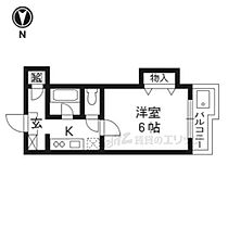 京都四条グランドハイツ  ｜ 京都府京都市右京区山ノ内池尻町（賃貸マンション1K・5階・22.68㎡） その2