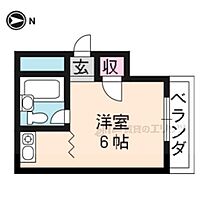 京都府京都市中京区西ノ京伯楽町（賃貸マンション1K・2階・16.52㎡） その2