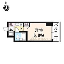 京都府京都市下京区西洞院通綾小路上る妙伝寺町（賃貸マンション1K・8階・17.10㎡） その2