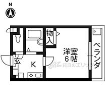 京都府京都市上京区寺之内通大宮西入大猪熊町（賃貸マンション1K・2階・19.95㎡） その2