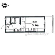 京都府京都市上京区毘沙門町（賃貸マンション1K・1階・20.91㎡） その2