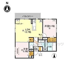 🉐敷金礼金0円！🉐GRAMM東小野堀町WEST