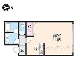 みなもとビル ワンルームの間取図画像