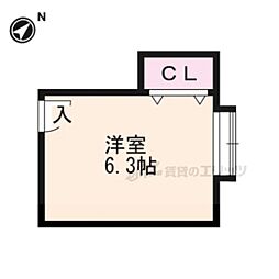 あさひ接骨院ビル ワンルームの間取図画像