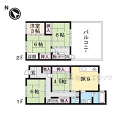 衣笠開キ町81-25貸家