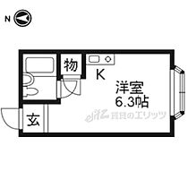 京都府京都市北区新御霊口町（賃貸マンション1R・2階・17.00㎡） その2