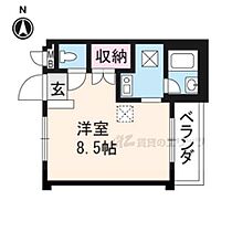 京都府京都市北区衣笠馬場町（賃貸マンション1K・1階・19.80㎡） その2