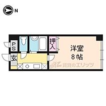 京都府京都市中京区聚楽廻東町（賃貸マンション1K・1階・22.08㎡） その2