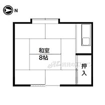 京都府京都市北区等持院南町（賃貸アパート1R・2階・16.56㎡） その2