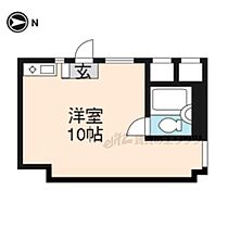 京都府京都市北区鷹峯旧土居町（賃貸マンション1R・3階・22.71㎡） その2