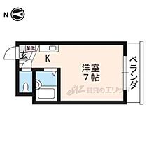 京都府京都市右京区西院矢掛町（賃貸マンション1K・1階・18.60㎡） その2