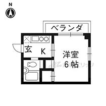 コーポタニグチ 305 ｜ 京都府京都市上京区上長者町通西洞院東入土御門町（賃貸マンション1K・3階・17.00㎡） その1