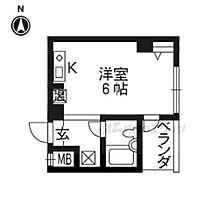 京の五条GREENHOUSE 805 ｜ 京都府京都市下京区五条通油小路西入小泉町（賃貸マンション1R・8階・20.00㎡） その2