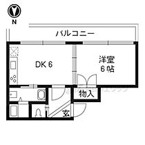 メゾンノーブル 402 ｜ 京都府京都市右京区西院西淳和院町（賃貸マンション1DK・4階・32.00㎡） その2