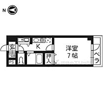 京都府京都市北区小山南上総町（賃貸マンション1K・2階・21.67㎡） その2