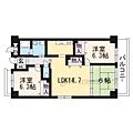 ベルク北野1階11.5万円