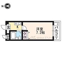 京都府京都市西京区山田四ノ坪町（賃貸マンション1K・3階・17.23㎡） その2