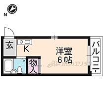 京都府京都市西京区桂御所町（賃貸マンション1R・3階・17.42㎡） その2