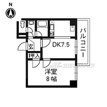 第43長栄大晋メゾネ西院ノ森 205 ｜ 京都府京都市右京区西院日照町（賃貸マンション2K・2階・34.20㎡） その2