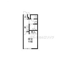 レオパレスクレールアミラ 204 ｜ 京都府京都市西京区桂上豆田町（賃貸アパート1K・2階・23.18㎡） その2