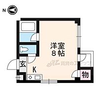 京都府京都市東山区大仏南門通大和大路東入ル4丁目東瓦町（賃貸マンション1R・1階・18.00㎡） その2