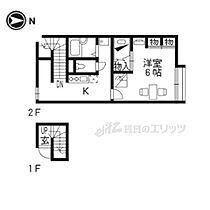 レオパレスＴ　ＢＯＸI 204 ｜ 京都府京都市南区吉祥院西浦町（賃貸アパート1K・2階・28.15㎡） その2