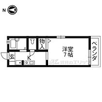 アネックス西高瀬川（？486) 103 ｜ 京都府京都市下京区西七条御前田町（賃貸アパート1R・1階・24.00㎡） その2