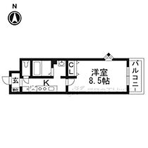 ラ・サンセリテ 501 ｜ 京都府京都市伏見区竹田西桶ノ井町（賃貸マンション1K・5階・26.26㎡） その2