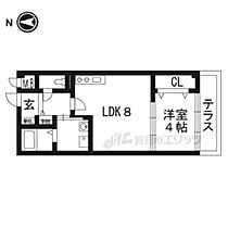 ブロッサム桂 102 ｜ 京都府京都市西京区桂上豆田町（賃貸マンション1LDK・1階・31.50㎡） その2