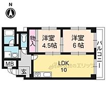 エステートホリカワ 1001 ｜ 京都府京都市下京区西堀川通仏光寺通上ル綾堀川町（賃貸マンション2LDK・10階・49.11㎡） その2