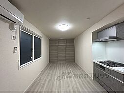 阪急京都本線 桂駅 徒歩16分の賃貸アパート 2階1LDKのリビング/ダイニング