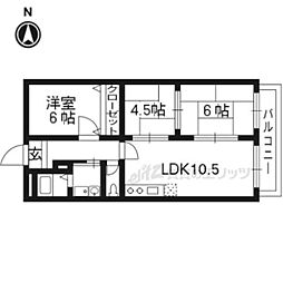 第1ファラオ 3LDKの間取図画像