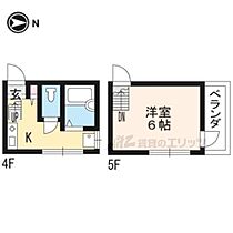 京都府京都市下京区仏光寺通西洞院東入菅大臣町（賃貸マンション1K・4階・20.54㎡） その2