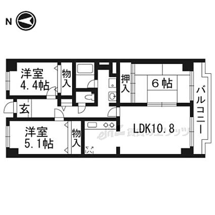 ネオコーポ東山_間取り_0