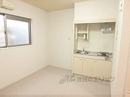 京都地下鉄東西線 東野駅 徒歩25分の賃貸アパート 2階ワンルームのリビング/ダイニング