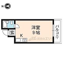 リトルハウス東山 4-B ｜ 京都府京都市東山区三条通東大路東入ル一丁目分木町（賃貸マンション1R・4階・22.37㎡） その2