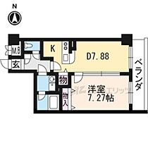 京都府京都市山科区栗栖野打越町（賃貸マンション1LDK・4階・41.06㎡） その2