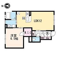 メゾン・ビオルネIII 102 ｜ 京都府京都市山科区日ノ岡ホッパラ町（賃貸アパート1LDK・1階・44.62㎡） その2