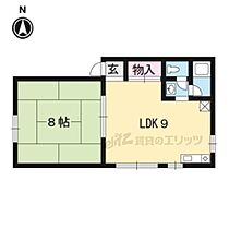 京都府京都市山科区御陵別所町（賃貸アパート1LDK・2階・34.00㎡） その2