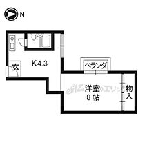 京都府京都市上京区河原町通丸太町上ル二筋目出水町（賃貸マンション1K・3階・25.90㎡） その2