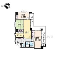 京都府京都市下京区新町通綾小路下る船鉾町（賃貸マンション3LDK・9階・97.43㎡） その2