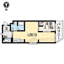 京都府京都市山科区御陵大津畑町（賃貸マンション1LDK・2階・44.64㎡） その2