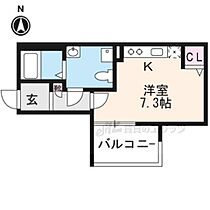 Ｌａｎｅ深草 101 ｜ 京都府京都市伏見区深草西浦町6丁目（賃貸アパート1R・1階・21.72㎡） その1