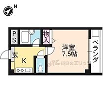 フォルム御陵 302 ｜ 京都府京都市山科区御陵中内町（賃貸マンション1K・3階・20.50㎡） その1