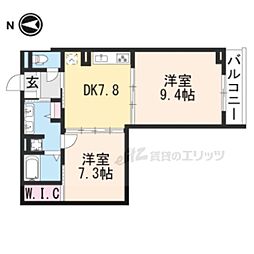 ソフィアブリュー 2DKの間取図画像